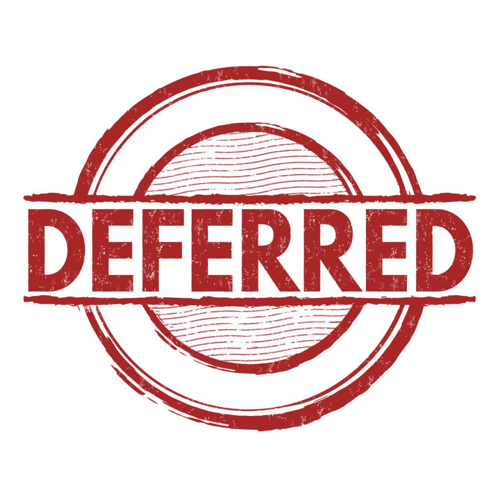 Deferred Disposition